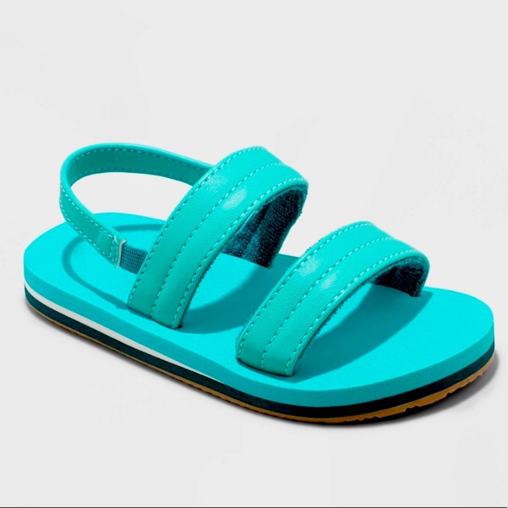 Toddler Girls' Shayla Ankle Strap Sandals S 5/6 - Cat & Jack